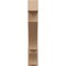 Ekena Millwork 8-in W x 44-in D x 44-in H Balboa Block Rough Cedar Woodgrain TimberThane Outlooker, Primed Tan OUTUR080X44X44BOA44RCPR - alternate 4
